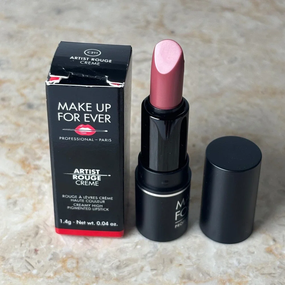 Make Up For Ever Artist Rouge Creme C211 1.4g Rose Wood Mini Lipstick